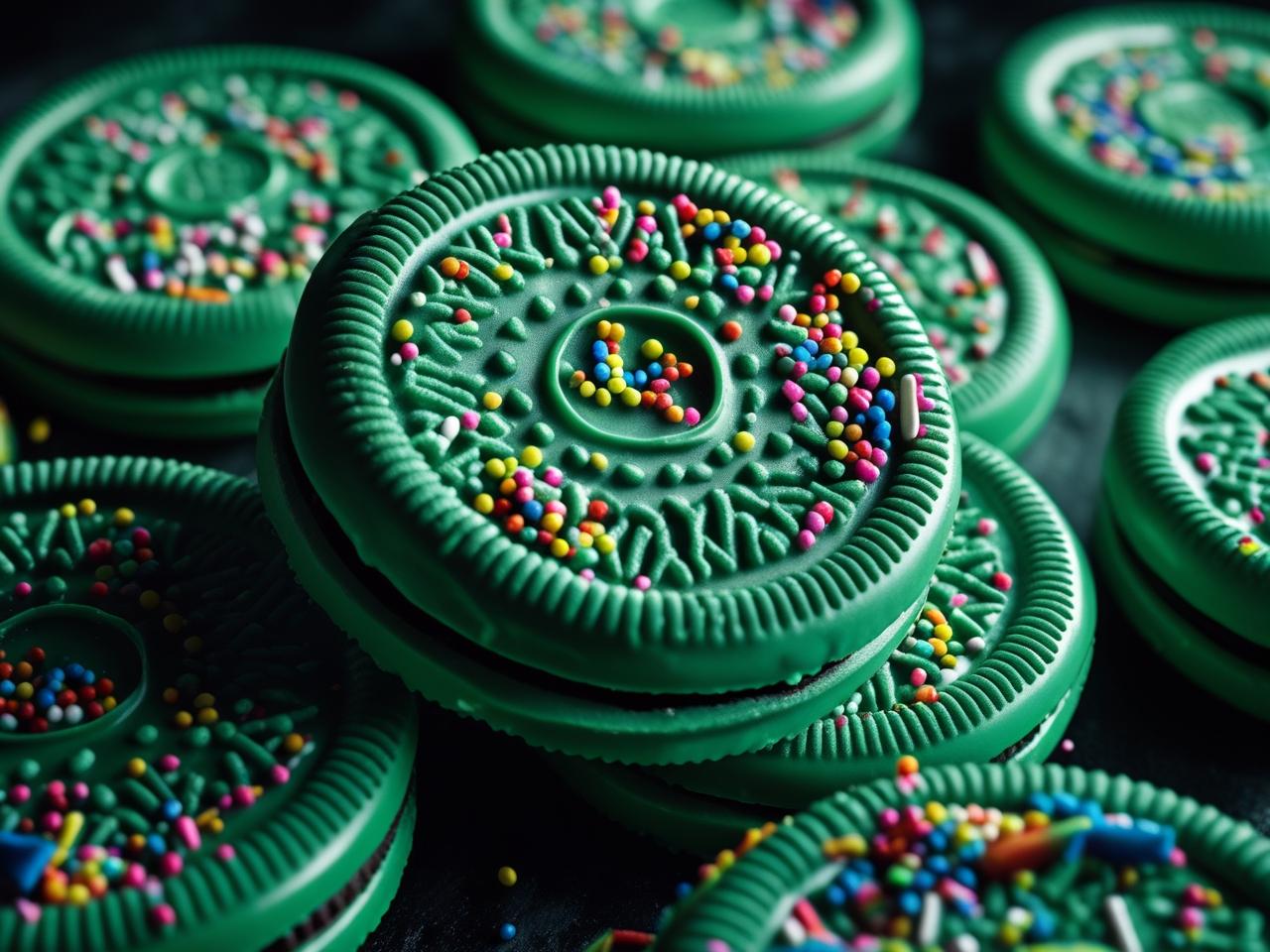 Emerald Spell Oreos