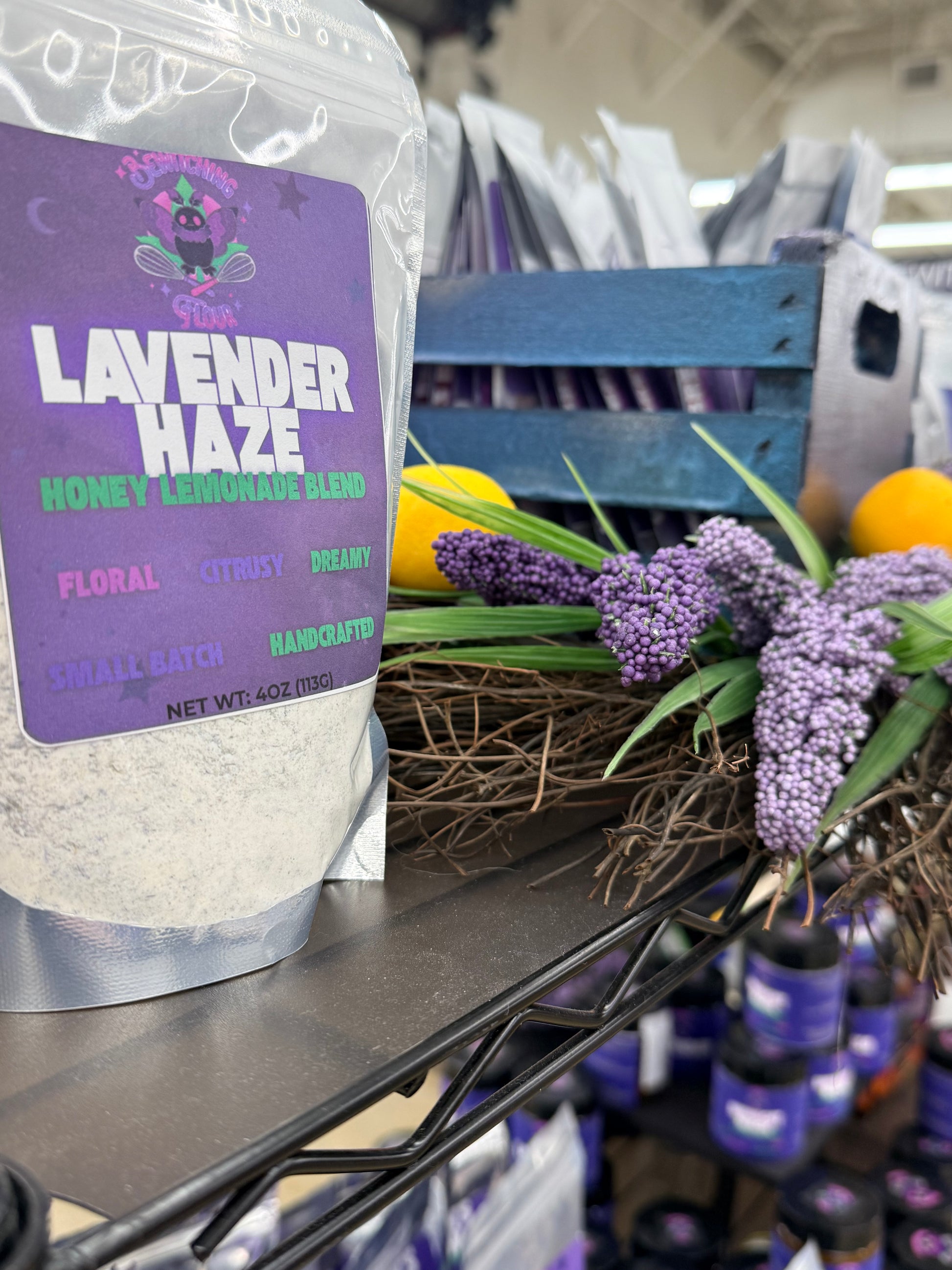 Lavender Haze Honey Lemonade Fresh - Bewitching Flour