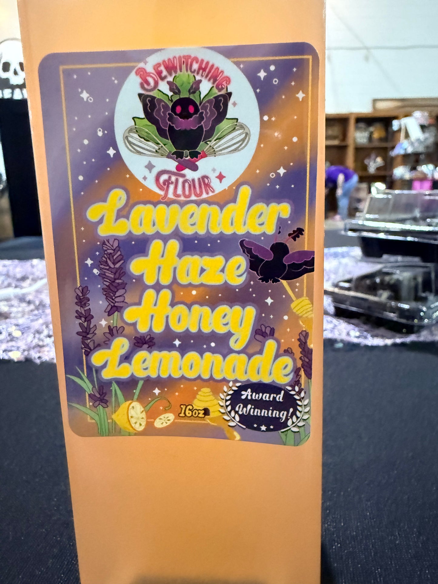 Fresh Lavender Haze Honey Lemonade
