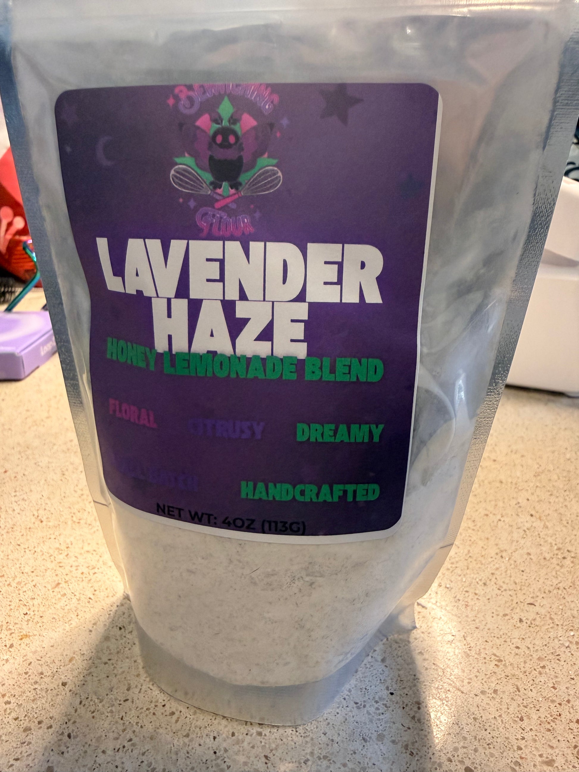 Lavender Haze Honey Lemonade Fresh - Bewitching Flour